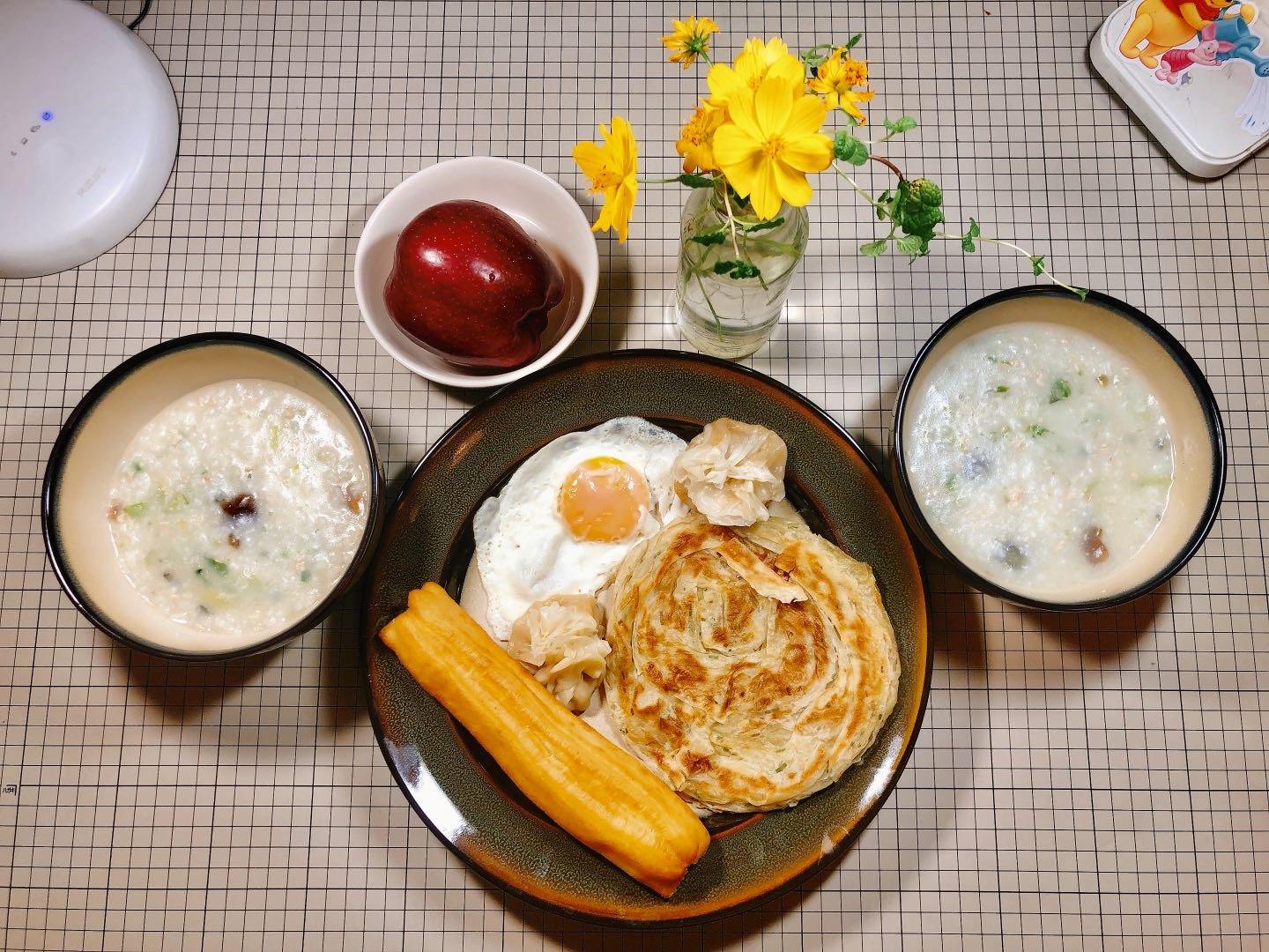 早上好!今天是201._我爱美食早餐打卡_烹饪_小打卡